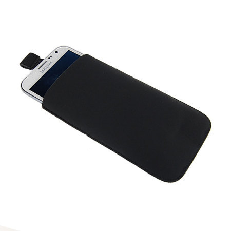 Etui de transport Samsung Galaxy Note 2 SD Suede Style - Noir