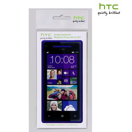 Pack de 2 protections d'écran officielles HTC 8S - SP P850
