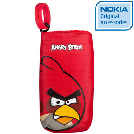 Pochette de transport officielle Nokia Angry Birds CP-3007 - Red Bird