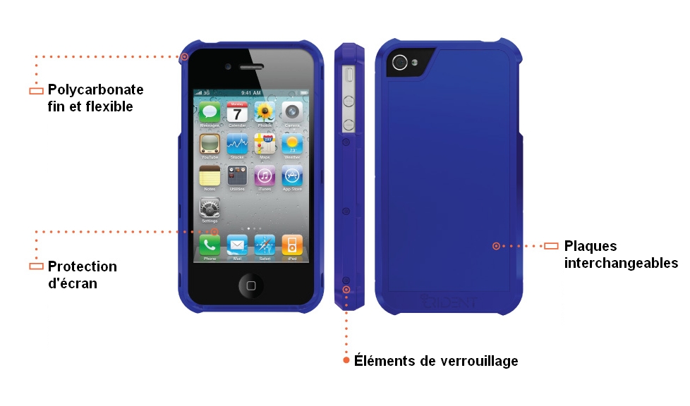 spécificités coque iPhone 5 Trident Apollo