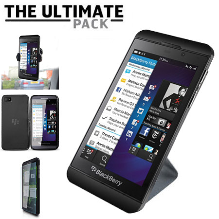 Pack accessoires BlackBerry Z10 Ultimate - Noir