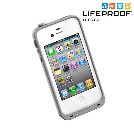 Coque iPhone 4S - 4 LifeProof Indestructible - Blanche