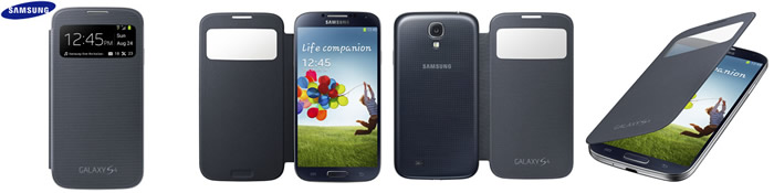 View Cover Officielle Samsung Galaxy S4 – Noire – EF-CI950BBEGWW