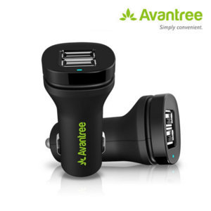 Chargeur voiture High Power Dual USB 3,1A pour iPad et Tablettes