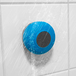 Enceinte Bluetooth Olixar AquaFonik pour la Douche - Bleue