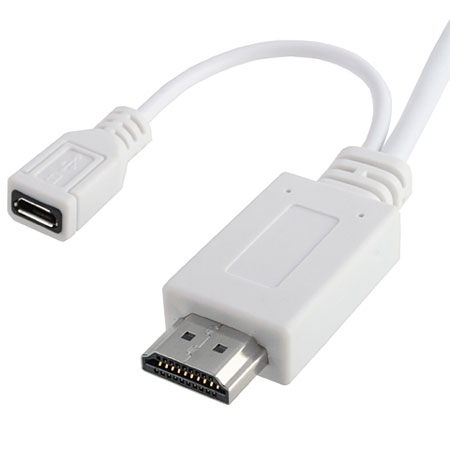 Cable + adaptateur MHL > HDMI