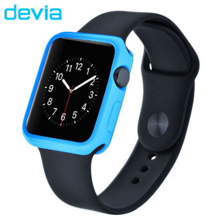 Coque Apple Watch Devia Soft TPU - 38mm - Bleue