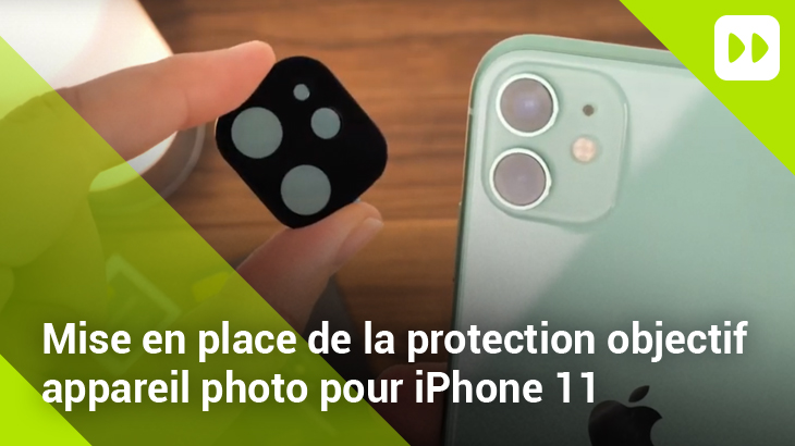 Comment installer la protection d'objectif appareil photo pour